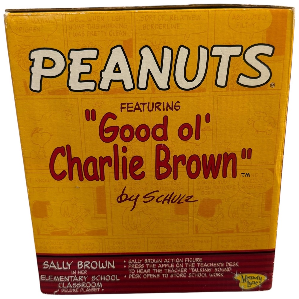 Peanuts Sally Brown‎ Elementary School Classroom Deluxe Playset Schulz - Picture 4 of 10